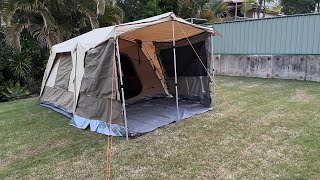 Our Blackwolf Turbo 300 Canvas Tent with Accessories by Real 4x4 Adventures