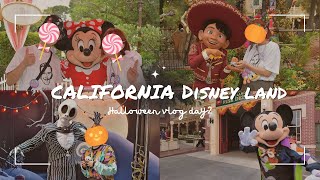 【disney vlog】カリフォルニアディズニー2日目🎃✨プラザインからはじまるグリーティング三昧の1日🎀