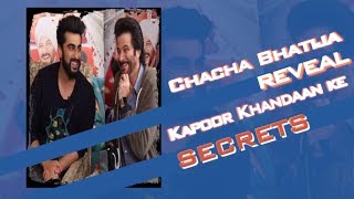 Anil Kapoor & Arjun Kapoor REVEAL EXCITING SECRETS Of Kapoor Family | Mubarakan
