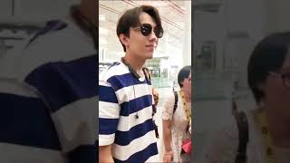 迪玛希Dimash，[20180616] At Beijing Airport (from Beijing to Shenzhen)