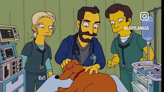 The Simpsons x The Pitt Crossover