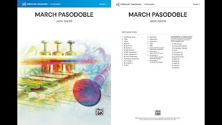 March Pasodoble, by Jack Wilds – Score & Sound