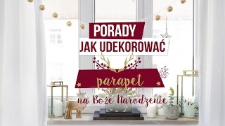 Jak udekorować parapet na Święta | Porady WESTWING