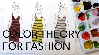 Color Theory for Fashion: Split-Complementary Color Schemes