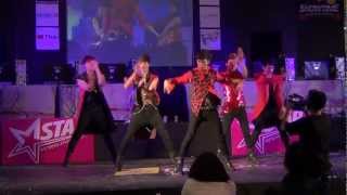 121014 Uncensor cover Nu'est - Action @Mstar Show Time Cover Dance Contest 2