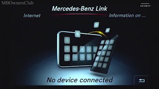 Mercedes-Benz - MB Link Accessories Operation, function