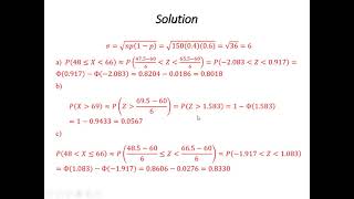 Chapter 4: Normal Approximation to the Binomial