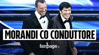 Sanremo 2023, Gianni Morandi co conduttore insieme ad Amadeus per le 5 serate