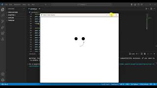 Panda Graphics using Python Turtle Graphics || VS Code || #python #pythonprogramming #turtle #panda