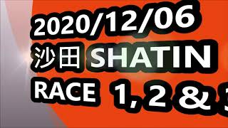 #香港賽馬貼士 #HONGKONGHORSERACINGTIPS 香港賽馬貼士 HONG KONG HORSE RACING TIPS RACE 1, 2 & 3  2020/12/06 SHATIN