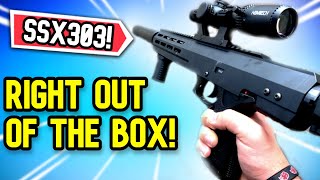 How ACCURATE is the NOVRITSCH SSX303 OUT OF THE BOX? (AIRSOFT)