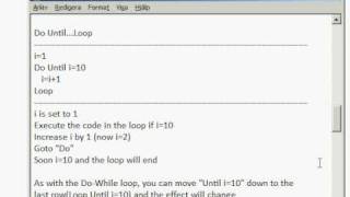 Diffrent way to Loop in a VBScript - Tutorial
