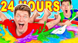 Mixing $10,000 of Slime Challenge \u0026 Learn How To Make A Pool of Diy Giant Mystery Slime