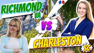 City vs City | Richmond VA vs Charleston SC with @KatarinaWestRE