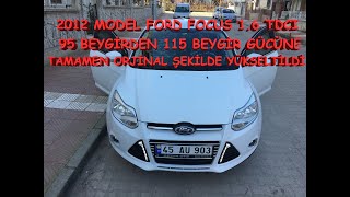 FORD FOCUS BEYGİR GÜCÜ ARTTIRMA | 95 BEYGİR'DEN 115 BEYGİR'E YÜKSELTTİK #NOCHİPTUNİNG