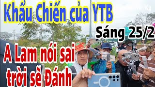 Khẩu chiến của các youtuber- A Lam thề độc 25/2 #jackduky #minhtue