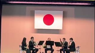 Thanks to my Japanese friends for playing the National Anthem of Ukraine! ありがとうございます♪🇺🇦❤️🇯🇵