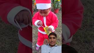 funny Baby trying to drink fruity from straw🥤|Angry Tooktook super angry on for cold drink😤#shorts