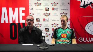 Press Conference - Wollongong NRE Hawks vs Townsville Crocodiles