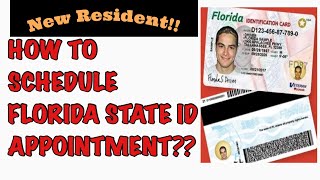 HOW TO MAKE A FLORIDA STATE ID ONLINE APPOINTMENT? HOW TO SCHEDULE FLORIDA DMV APPOINTMENT? HOW TO