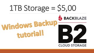Backblaze B2: Cheap Cloud Storage backup with duplicacy
