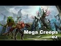 Megacreeps nothings Throne everythings 2683 creeps Dota 2