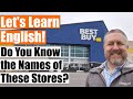 Do YOU Know The English Names of These Stores and Shops?