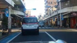 ミニパトカーとフラワーロード（車載動画）江戸川区Tokyo,Japan.