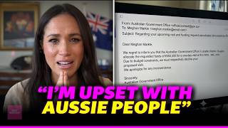 Meghan Markle Email Leak Shocks Fans, Australia Tour Suddenly Cancelled After Big Drama