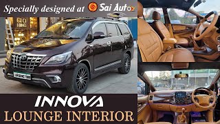 OLD INNOVA 2009 MODIFIED TO 2016 WITH LOUNGE INTERIOR ALL THE WAY FROM KARNATKA....!!!( A MIRACLE)