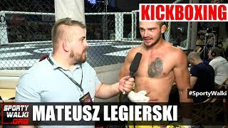 Mateusz Legierski po Silesian Fight Night