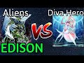 Aliens Vs Diva Hero High Rated DB EDISON FORMAT Yu-Gi-Oh!