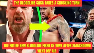 Solo Sikoa and entire new bloodline FIRED by WWE and The Rock’s Emotional Promise ( WWE SmackDown )