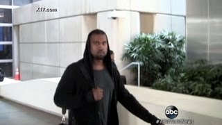 Caught on Tape: Rapper Kanye West Clashes With Paparazzi