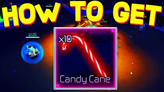 How To GET \u0026 USE CANDY CANE in JUJUTSU INFINITE! ROBLOX