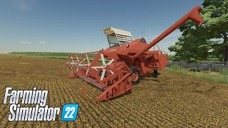 Молотимо овес\\село Кошмак\\Farming Simulator 22