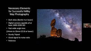 CMC Photo Section:  Colin Young presents Photographing Milky Way Nightscapes