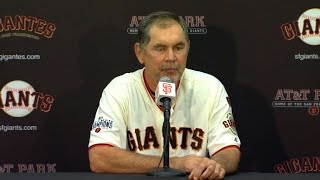 ARI@SF: Bochy on Vogelsong, offense in 4-2 loss