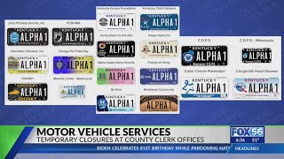 Kentucky vehicle renewal process to pause, transportation cabinet advises early renewal