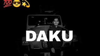 Ni Main Daku Ik Number Da Han (Official Video) Daku Song Inderpal ft Sidhu Moosewala | Ne Ma Daku,