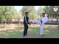 karate front kick tutorial in hindi