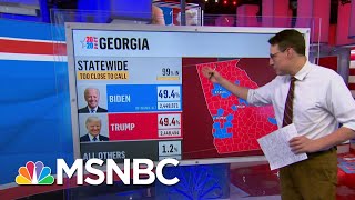 Kornacki: Biden Takes The Lead In Georgia, Further Gains Possible | MSNBC