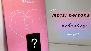 MOTS : Persona unboxing | version 2 [BTS album]