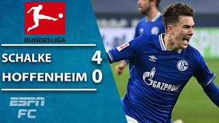 U.S. teen Matthew Hoppe's HAT TRICK ends Schalke's historic drought | ESPN FC Bundesliga Highlights