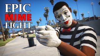 Epic Mime Fight in GTA 5