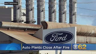 Auto Plants Close After Consumer Energy Fire