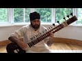 raag bageshri jasdeep singh degun harkiret bahra sitar solo for gurpurnima