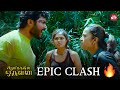 Epic clash 🔥🔥 | Aayirathil Oruvan | Karthi | Reema Sen | Andrea  | GV Prakash | Sun NXT