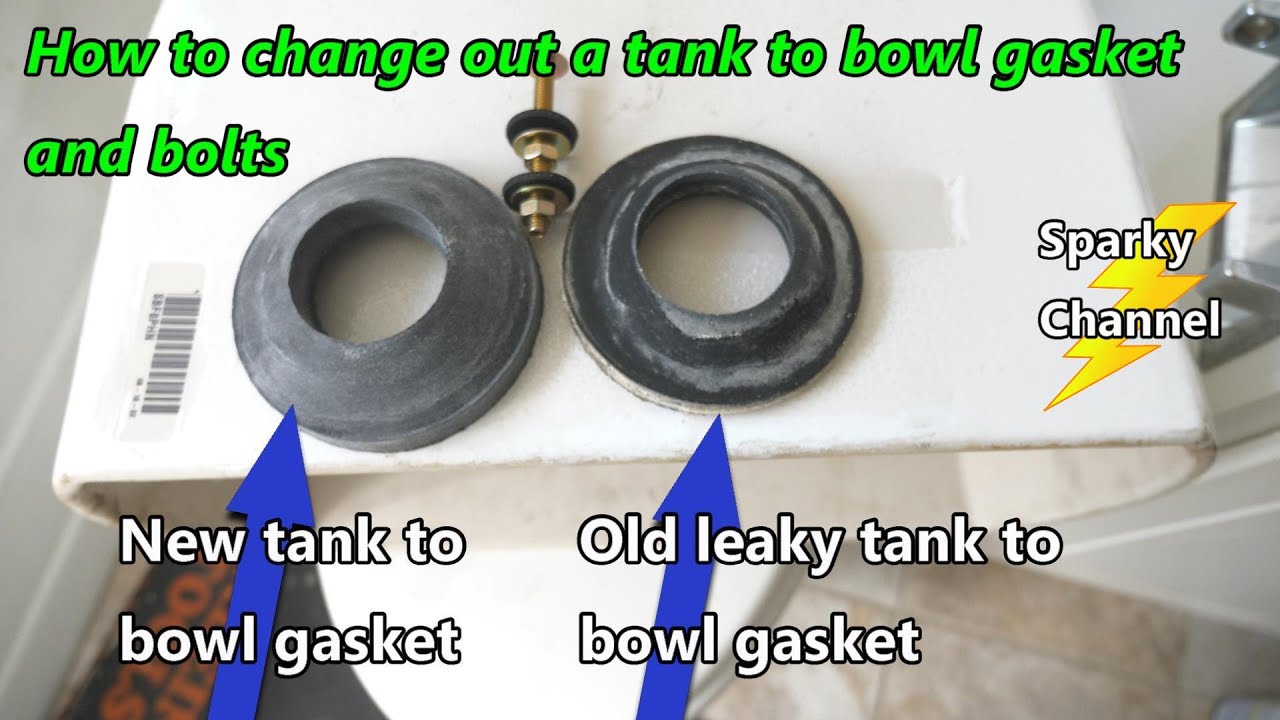 How To Change A Tank To Bowl Gasket And Tank To Bowl Bolts For Toilets ...