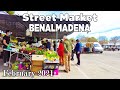 Street Market Walking Tour in Benalmadena, Malaga, Costa del Sol, Spain [4K] - February 12, 2021